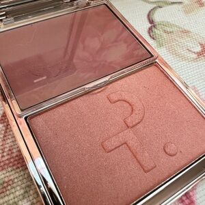 Patrick Ta Double Blush Palette - Mauve and Peach